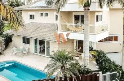 Excelente casa com 5 suítes à venda  - em jurerê internacional – florianópolis/sc!