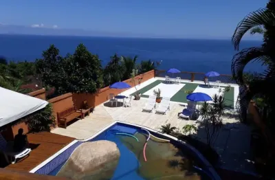 Ótima pousada ilhabela com vista para o mar, pronta só trabalhar