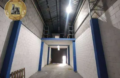 Galpão para alugar, 390 m² por r$ 10.498,43/mês - vila caminho do mar - são bernardo do campo/sp