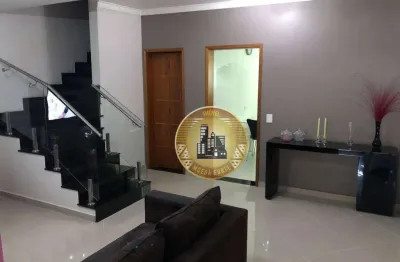 Sobrado à venda, 164 m² por r$ 950.000,00 - assunção - são bernardo do campo/sp
