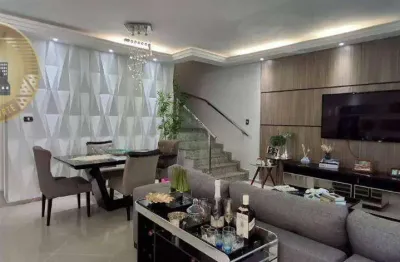 Sobrado com 3 dormitórios à venda, 168 m² por R$ 1.150.000,00 - Jardim Brasilândia - São Bernardo do Campo/SP