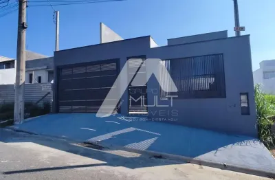 Casa nova  03 dormitórios à venda, loteamento villa branca, jacarei - sp