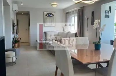 Apartamento para venda em são paulo, jardim caboré, 3 dormitórios, 1 suíte, 5 banheiros, 2 vagas