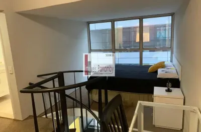 Apartamento duplex para locação em são paulo, vila clementino, 1 dormitório, 1 banheiro, 1 vaga