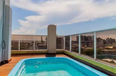 Cobertura com 3 quartos à venda na avenida ganzo, 677, menino deus, porto alegre por r$ 1.950.000