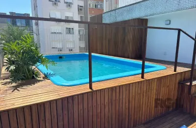 Cobertura com 3 quartos à venda na Rua Mucio Teixeira, Menino Deus, Porto Alegre