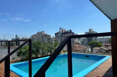 Cobertura com 3 quartos à venda na rua mucio teixeira, 585, menino deus, porto alegre por r$ 999.000