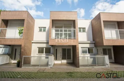 Casa em condomínio fechado com 3 quartos à venda na avenida pinheiro borda, 417, cristal, porto alegre por r$ 1.600.000