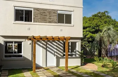 Casa em condomínio fechado com 2 quartos à venda na estrada cristiano kraemer, 5038, vila nova, porto alegre por r$ 289.900