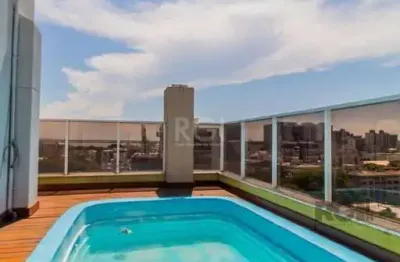 Cobertura com 3 quartos para alugar na avenida ganzo, menino deus, porto alegre, 262 m2 por r$ 6.600