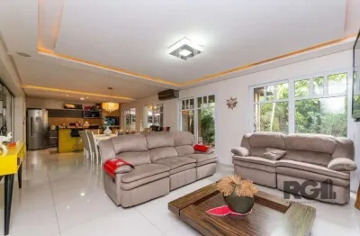 Casa em condomínio fechado com 4 quartos para alugar na rua attílio bilibio, jardim carvalho, porto alegre, 446 m2 por r$ 16.000