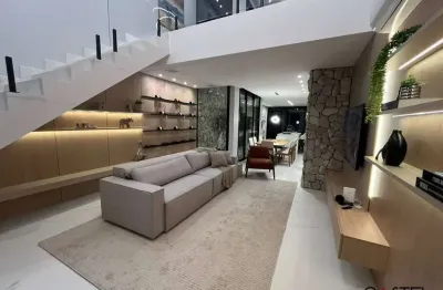 Casa em condomínio fechado com 4 quartos à venda na rua rio divisa, 32, centro, xangri-lá por r$ 2.690.000