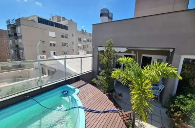 Cobertura com 2 quartos à venda na rua silva jardim, 478, bela vista, porto alegre por r$ 1.089.000