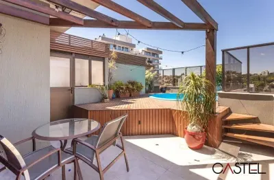 Cobertura com 2 quartos à venda na rua saldanha marinho, 199, menino deus, porto alegre por r$ 1.190.000