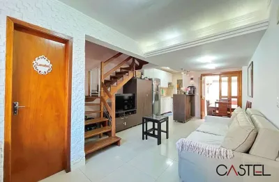 Casa em condomínio fechado com 3 quartos à venda na rua landel de moura, 2225, tristeza, porto alegre por r$ 460.000