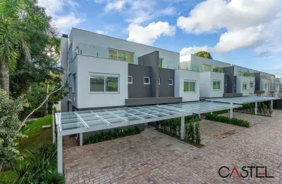 Casa em condomínio fechado com 3 quartos à venda na rua doutor ney de castilhos ferreira, 300, pedra redonda, porto alegre por r$ 2.750.000