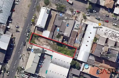 Terreno à venda na avenida são paulo, 528, são geraldo, porto alegre por r$ 1.100.000