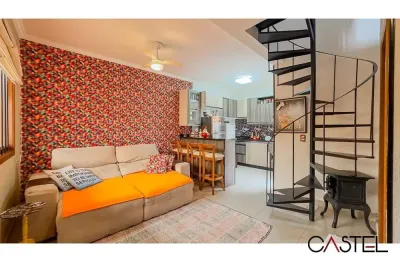 Casa em condomínio fechado com 2 quartos à venda na avenida outeiro, 83, partenon, porto alegre por r$ 335.000