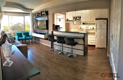 Apartamento com 2 quartos à venda na avenida fábio araújo santos, 1390, nonoai, porto alegre por r$ 300.000