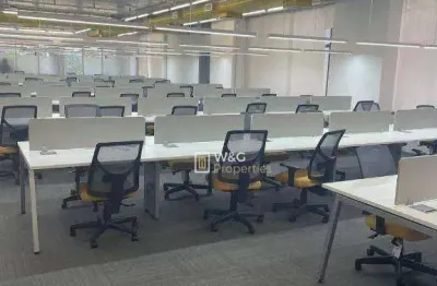 Conjunto para alugar, 587 m² por r$ 62.013,72/mês - berrini - são paulo/sp