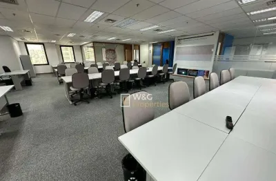 Andar corporativo para alugar, 644 m² por r$ 76.700,40/mês - cidade monções - são paulo/sp