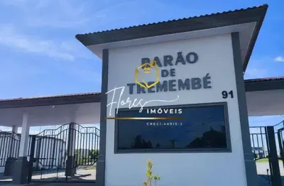 Barão de tremembé - barão de tremembé -  terreno com 250m² meio de quadra -  pronto para construir