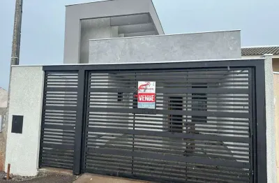 Casa nova com 03 quartos  01 suite  no jd sao paulo em sarandi   pr