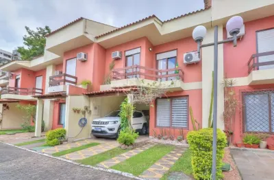 Casa em condomínio fechado com 3 quartos à venda na rua doutor armando barbedo, 1161, tristeza, porto alegre por r$ 1.020.000