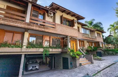 Casa em condomínio fechado com 3 quartos à venda na rua ernesto paiva, 46, tristeza, porto alegre por r$ 1.390.000