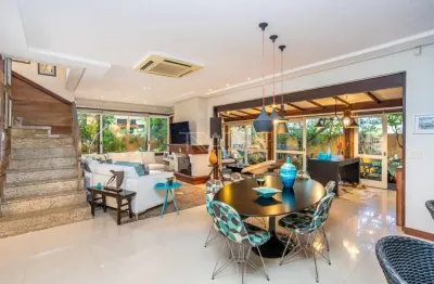 Casa em condomínio fechado com 4 quartos à venda na avenida otto niemeyer, 77, tristeza, porto alegre por r$ 1.990.000