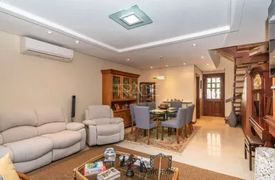 Casa em condomínio fechado com 3 quartos à venda na rua padre joão batista reus, 68, tristeza, porto alegre por r$ 1.600.000
