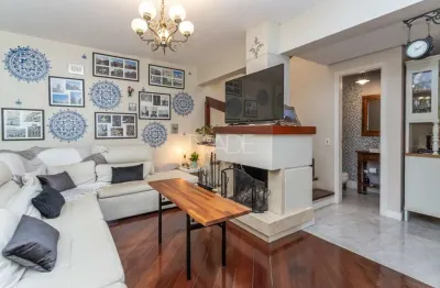 Casa em condomínio fechado com 3 quartos à venda na rua joão mendes ouriques, 237, jardim isabel, porto alegre por r$ 990.000