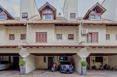 Casa em condomínio fechado com 3 quartos à venda na rua manajó, 70, vila assunção, porto alegre por r$ 1.596.000