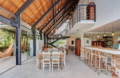 Casa em condomínio fechado com 4 quartos à venda na estrada das três meninas, 1501, vila nova, porto alegre por r$ 3.200.000