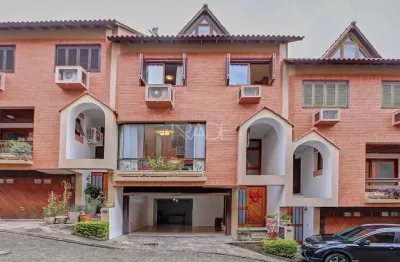 Casa em condomínio fechado com 4 quartos à venda na rua padre joão batista reus, 546, tristeza, porto alegre por r$ 1.190.000