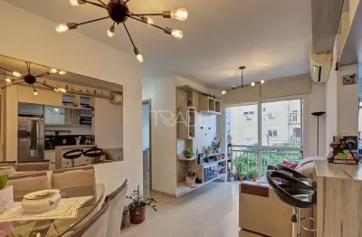 Apartamento com 2 quartos à venda na rua doutor barcelos, 2434, camaquã, porto alegre por r$ 340.000