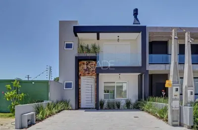 Casa em condomínio fechado com 3 quartos à venda na avenida juca batista, 5505, hípica, porto alegre por r$ 750.000