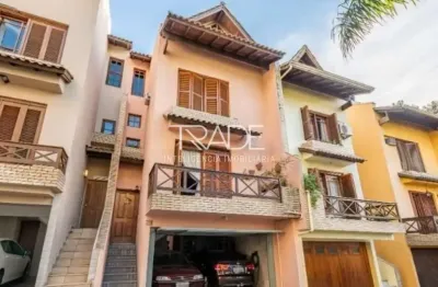 Casa em condomínio fechado com 3 quartos à venda na rua landel de moura, 744, tristeza, porto alegre por r$ 990.000