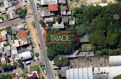 Terreno à venda na avenida vicente monteggia, 1324, vila nova, porto alegre por r$ 490.000