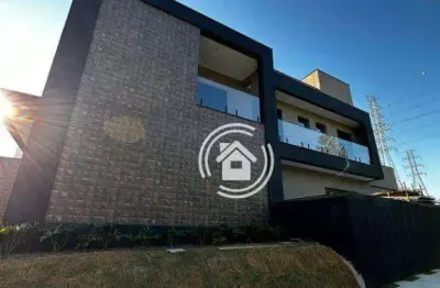 Sobrado com 3 dormitórios à venda, 225 m² por r$ 1.498.000,00 - residencial sun lake - sorocaba/sp