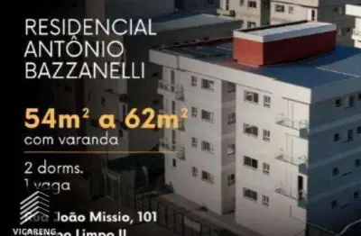 Apartamento com 2 dormitórios à venda, 62 m² por r$ 320.000,00 - campo limpo - americana/sp
