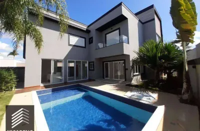 Sobrado com 4 dormitórios à venda, 400 m² por r$ 3.500.000,00 - alphaville nova esplanada - votorantim/sp