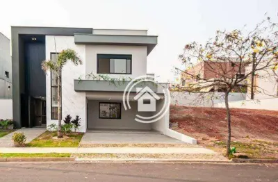 Casa com 3 dormitórios à venda, 228 m² por r$ 1.890.000,00 - loteamento residencial e comercial villa d'aquila - piracicaba/sp