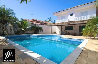 Sobrado com 5 dormitórios à venda, 310 m² por r$ 1.980.000,00 - bougainvillee iv - peruíbe/sp