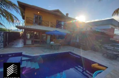 Casa com 5 dormitórios à venda, 533 m² por r$ 2.700.000,00 - jardim sao luiz - peruíbe/sp