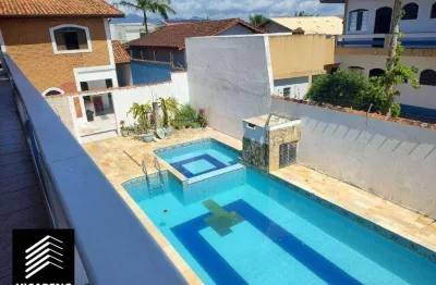 Sobrado com 4 dormitórios à venda, 342 m² por r$ 1.200.000,00 - jardim mar e sol - peruíbe/sp