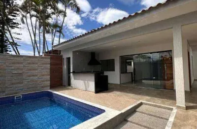 Casa com 3 dormitórios à venda, 132 m² por r$ 770.000,00 - jardim imperador - peruíbe/sp