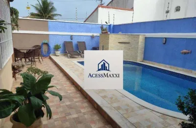 Casa com 3 dormitórios à venda, 192 m² por r$ 699.000,00 - estância balneária belmira novaes - peruíbe/sp