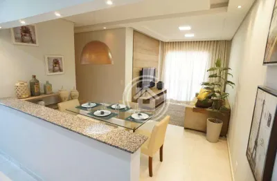 Apartamento com 2 dormitórios à venda, 67 m² por r$ 289.003,42 - jupiá - piracicaba/sp