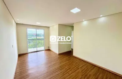 Apartamento para aluguel com 66 m², 3 quartos 1 vaga em vila industrial, campinas